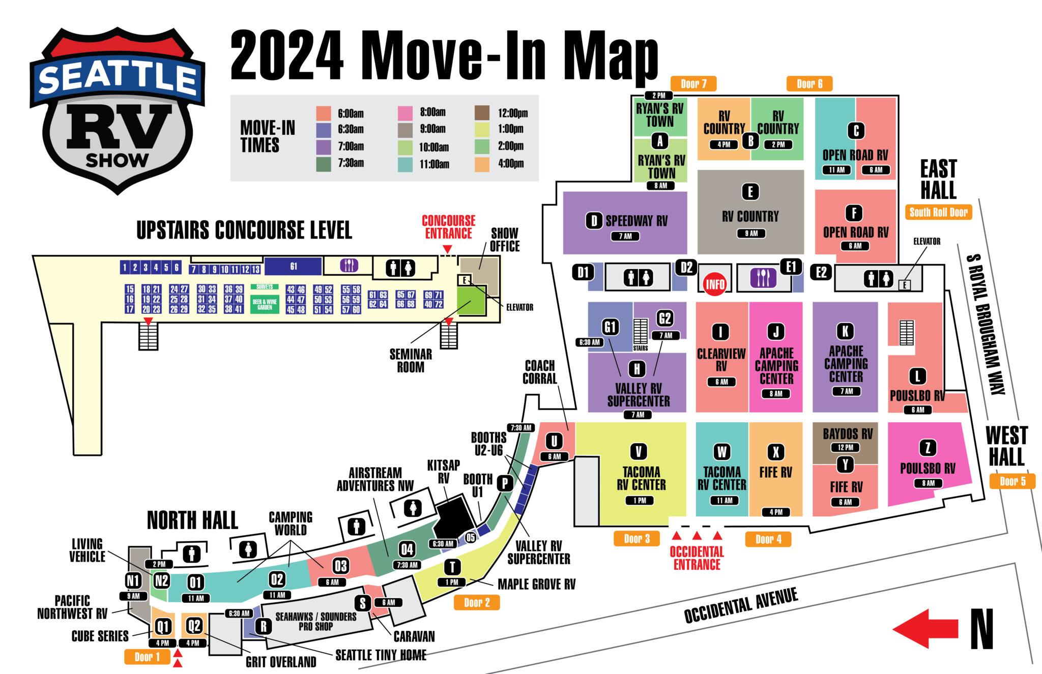 Exhibitors Seattle RV Show February 15 18, 2024 Lumen Field